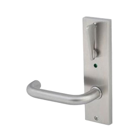 Dormakaba Furniture Square End Plate Visible Fix with Noosa Lever and Indicating Disabled Turn LH SSS - 6657/30GLSSS 9400000002027 DO665730LSSS - primehardware