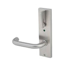 Dormakaba Furniture Square End Plate Visible Fix with Noosa Lever and Indicating Disabled Turn LH SSS - 6657/30GLSSS 9400000002027 DO665730LSSS - primehardware