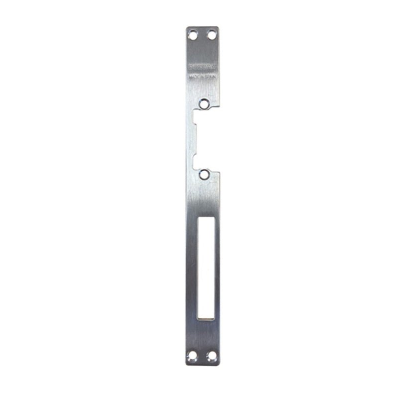Metal lock mechanism on a white background