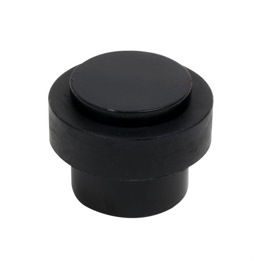 Scope Door Stop – Floor Fix Satin BK - ea - primehardware