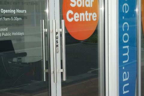 Zanda Round Profile Offset Pull Handles - primehardware