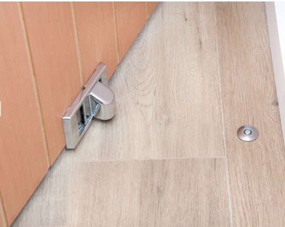 Fantom Defender Doorstop – Dual-Function Magnetic Security Stop with Hold-Open Feature