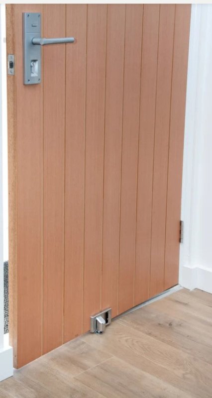 Fantom Defender Doorstop – Dual-Function Magnetic Security Stop with Hold-Open Feature
