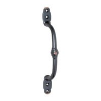 Tradco Offset Banded Door Pull Handle 180mm - Available In Various Finishes - primehardware