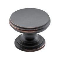 Tradco Flat Cupboard Knob - Available In Various Finishes and Sizes - primehardware