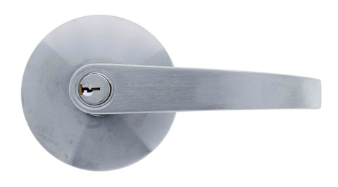 Carbine Doncaster 7000 Cylindrical Double Cylinder Vestibule set, Disability Lever, 70mm backset, C4 Keyed to Differ, Boxed, Brushed Satin Chrome - primehardware