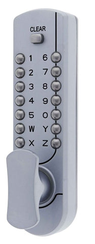 Carbine CDL7000 Heavy duty Dual knob pad digital, 60mm backset, Boxed, Satin Chrome - primehardware