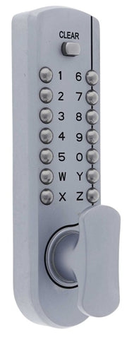 Carbine CDL7000 Heavy duty Dual knob pad digital, 60mm backset, Boxed, Satin Chrome - primehardware