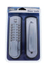 Carbine CDL7000 Heavy duty Knob with lever digital, 60mm backset, Display pack, Satin Chrome - primehardware