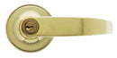 Carbine Empire SL8000 Tiebolt Standard Entrance Lever set, C4 Keyed to Differ, Display Pack, Polished Brass - primehardware