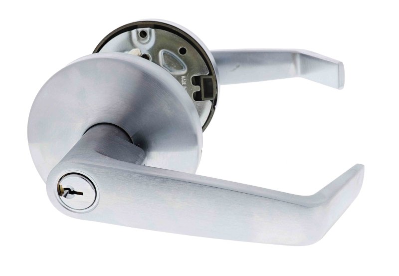 Carbine Doncaster 7000 Cylindrical Classroom set, Standard Lever, 60mm backset, C4 Keyed to Differ, Boxed, Brushed Satin Chrome - primehardware