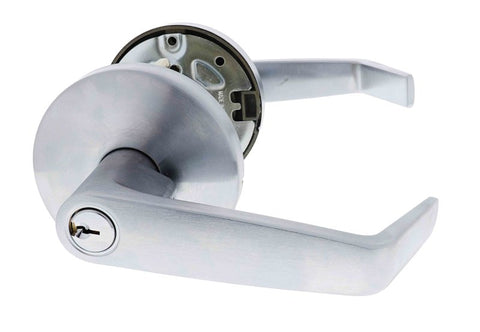 Carbine Doncaster 7000 Cylindrical Classroom set, Standard Lever, 60mm backset, C4 Keyed to Differ, Boxed, Brushed Satin Chrome - primehardware