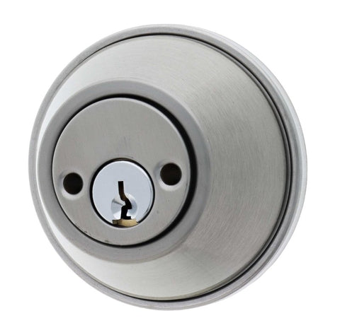 Carbine LB Residential Series Standard Double Cylinder Deadbolt, 60 - 70mm backset, C4 Keyed to Differ , Boxed, Satin Nickel - primehardware