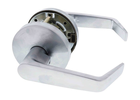 Carbine Doncaster 7000 Cylindrical Passage set, Standard Lever, 60mm backset, , Boxed, Brushed Satin Chrome - primehardware