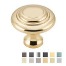 Tradco Domed Cupboard Cabinet Knob - Available In Various Finishes and Sizes - primehardware