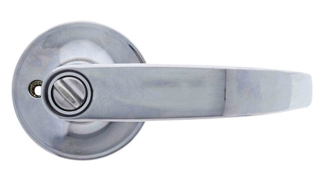 Carbine Empire SL8000 Tiebolt Standard Entrance Lever set, C4 Keyed to Differ, Display Pack, Chrome Plate - primehardware