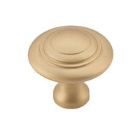 Tradco Domed Cupboard Cabinet Knob - Available In Various Finishes and Sizes - primehardware