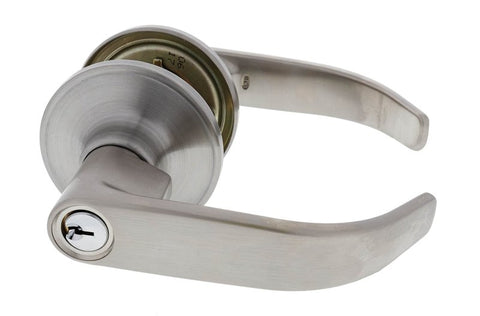 Carbine Empire SL8000 Tiebolt Standard Entrance Lever set, C4 Keyed to Differ, Display Pack, Stainless Steel - primehardware