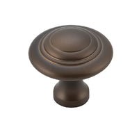 Tradco Domed Cupboard Cabinet Knob - Available In Various Finishes and Sizes - primehardware