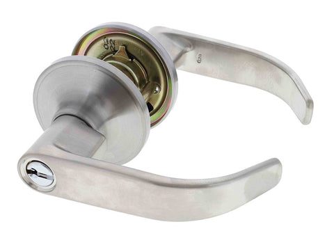 Carbine Empire SL8000 Tiebolt Standard Entrance Lever set, TES5 Keyed to Differ, Boxed, Stainless Steel - primehardware