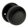 Tradco Large Milled Edged Mortice Door Knob on Round Rose - Customise ot your needs - primehardware