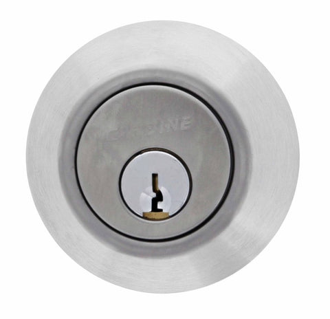 Carbine LB Residential Series Standard Cylinder and Turn Deadbolt, 60 - 70mm backset, C4 Keyed to Differ , Display Pack, Satin Stainless Steel - primehardware