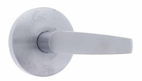 Carbine Doncaster 7000 Cylindrical Passage set, Standard Lever, 70mm backset, , Display Pack, Brushed Satin Chrome - primehardware