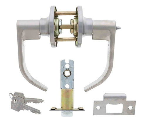 Carbine Empire SL8000 Tiebolt Standard Entrance Lever set, TES5 Keyed to Differ, Boxed, Stainless Steel - primehardware