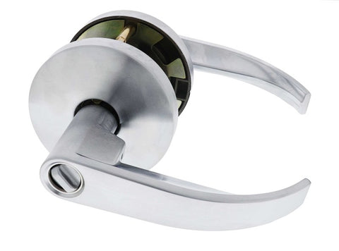 Carbine Doncaster 7000 Cylindrical Entrance set, Clutching Disability Lever, 60mm backset, C4 Keyed to Differ, Boxed, Brushed Satin Chrome - primehardware