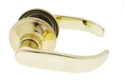Carbine Empire SL8000 Tiebolt Standard Passage Lever set, , Display Pack, Polished Brass - primehardware