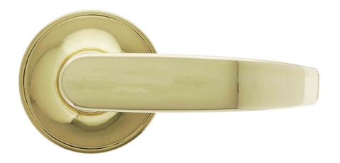 Carbine Empire SL8000 Tiebolt Standard Passage Lever set, , Display Pack, Polished Brass - primehardware