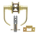 Carbine Empire SL8000 Tiebolt Standard Passage Lever set, , Display Pack, Polished Brass - primehardware