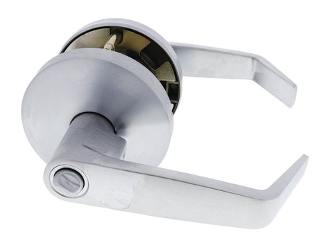 Carbine Doncaster 7000 Cylindrical Privacy set, Standard Lever, 70mm backset, , Display Pack, Brushed Satin Chrome - primehardware