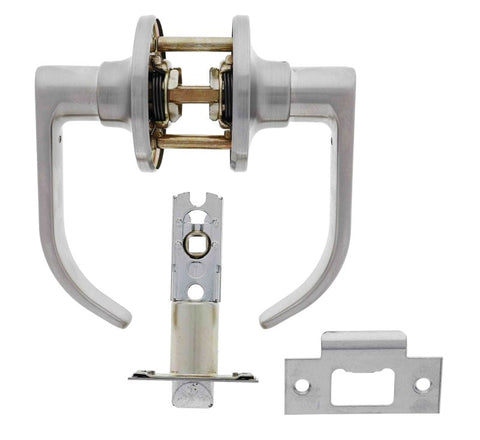 Carbine Empire SL8000 Tiebolt Standard Passage Lever set, , Boxed, Stainless Steel - primehardware