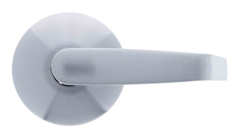 Carbine Doncaster 7000 Cylindrical Dummy set, Standard Lever, 70mm backset, , Boxed, Brushed Satin Chrome - primehardware