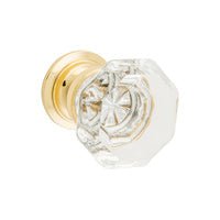 Tradco Sophia Glass Cupboard Knob - Available In Various Finishes - primehardware