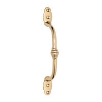 Tradco Offset Banded Door Pull Handle 180mm - Available In Various Finishes - primehardware