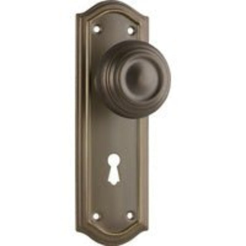 Tradco Kensington Door Knob on Backplate - Customise to your needs - primehardware