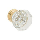 Tradco Sophia Glass Cupboard Knob - Available In Various Finishes - primehardware