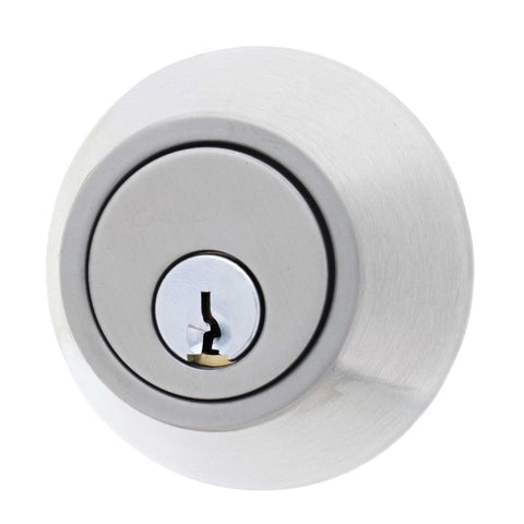 Carbine LB Residential Series Standard Cylinder and Turn Deadbolt, 60 - 70mm backset, C4 Keyed to Differ , Boxed, Satin Nickel - primehardware