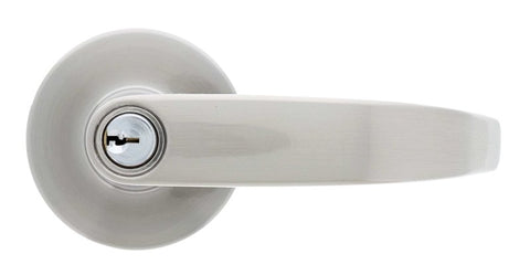 Carbine Empire SL8000 Tiebolt Contemporary Entrance Lever set, C4 Keyed to Differ, Boxed, Satin Nickel - primehardware