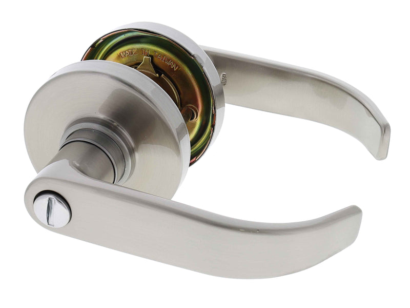 Carbine Empire SL8000 Tiebolt Contemporary Privacy Lever set,  , Boxed, Satin Nickel