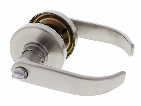 Carbine Empire SL8000 Tiebolt Contemporary Privacy Lever set, , Boxed, Satin Nickel - primehardware