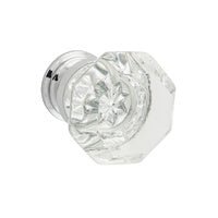 Tradco Sophia Glass Cupboard Knob - Available In Various Finishes - primehardware