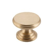 Tradco Flat Cupboard Knob - Available In Various Finishes and Sizes - primehardware