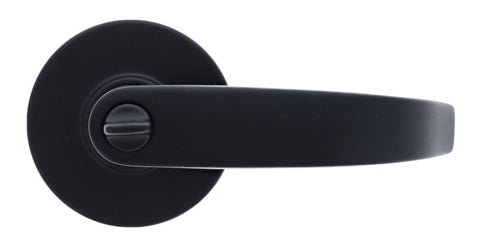 Carbine Empire SL8000 Tiebolt Contemporary Privacy Lever set, , Boxed, Matte Black - primehardware
