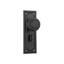 Tradco Edwardian Door Knob on Rectangular Backplate - Customise to your needs - primehardware
