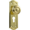 Tradco Kensington Door Knob on Backplate - Customise to your needs - primehardware