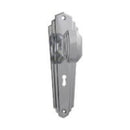 Tradco Elwood Art Deco Door Knob on Long Backplate - Customise to your needs - primehardware