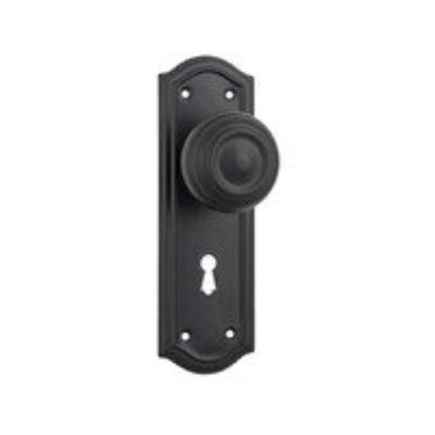 Tradco Kensington Door Knob on Backplate - Customise to your needs - primehardware